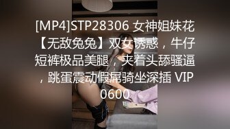 [MP4]STP28306 女神姐妹花【无敌兔兔】双女诱惑，牛仔短裤极品美腿，夹着头舔骚逼，跳蛋震动假屌骑坐深插 VIP0600