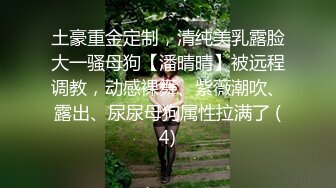 土豪重金定制，清纯美乳露脸大一骚母狗【潘晴晴】被远程调教，动感裸舞、紫薇潮吹、露出、尿尿母狗属性拉满了 (4)