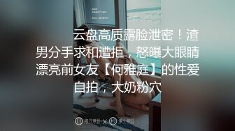 ⚫️⚫️云盘高质露脸泄密！渣男分手求和遭拒，怒曝大眼睛漂亮前女友【何雅庭】的性爱自拍，大奶粉穴